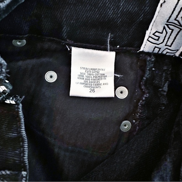 LF The Brand Black Branded Denim Mini
Skirt - Picture 5 of 6